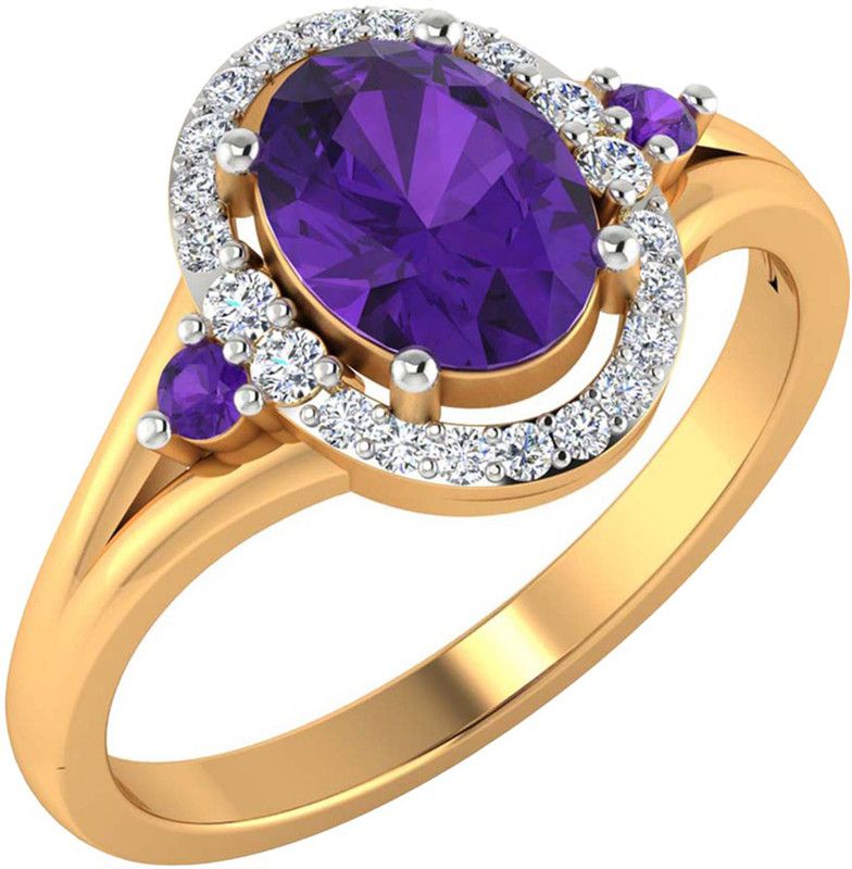 The Mimi American Diamond Studded 92.5 BIS Hallmarked Silver Ring