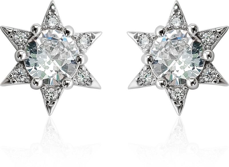 925 Sterling Silver Classic Star Earring Studs for Women & Girls Sterling Silver Stud Earring