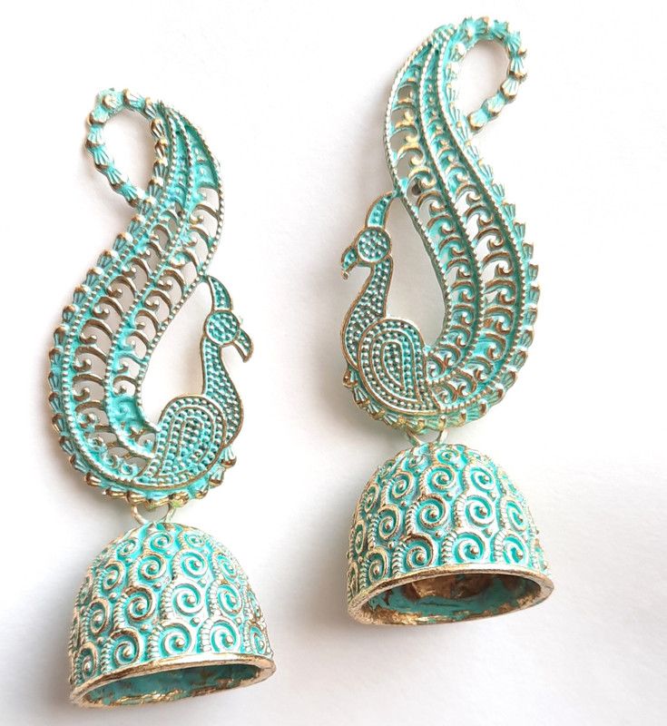 TRADITIONAL JHUMKI Brass Jhumki Earring