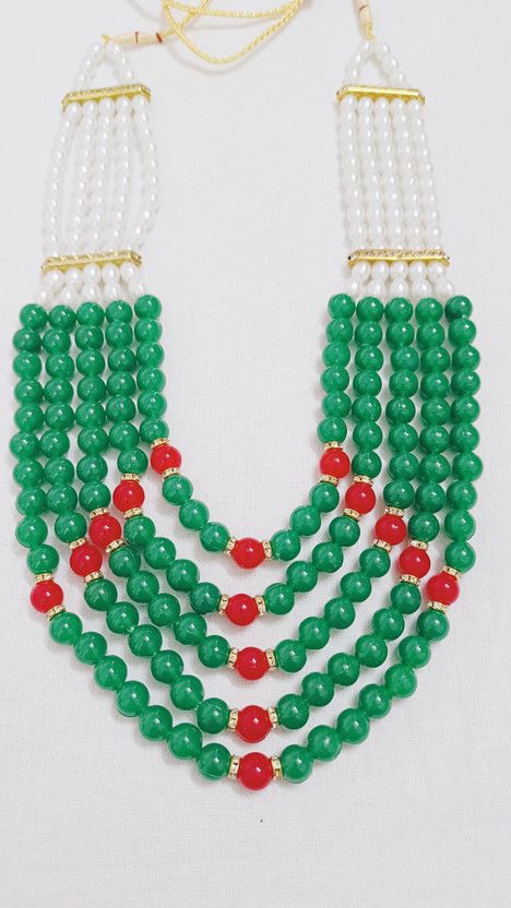 Pearl Crystal, Plastic Necklace