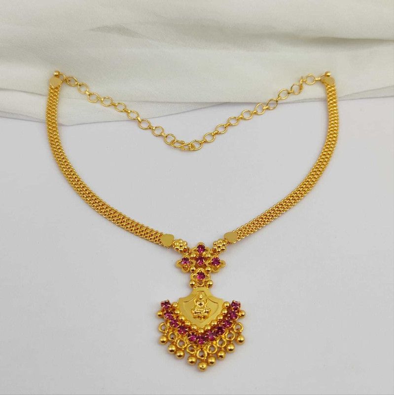 chain pendent lakshmi Gold-plated Copper