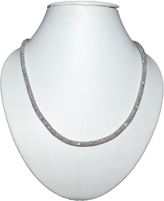 Exclusive Italian Chain 21R Rhodium Plated Brass Chain