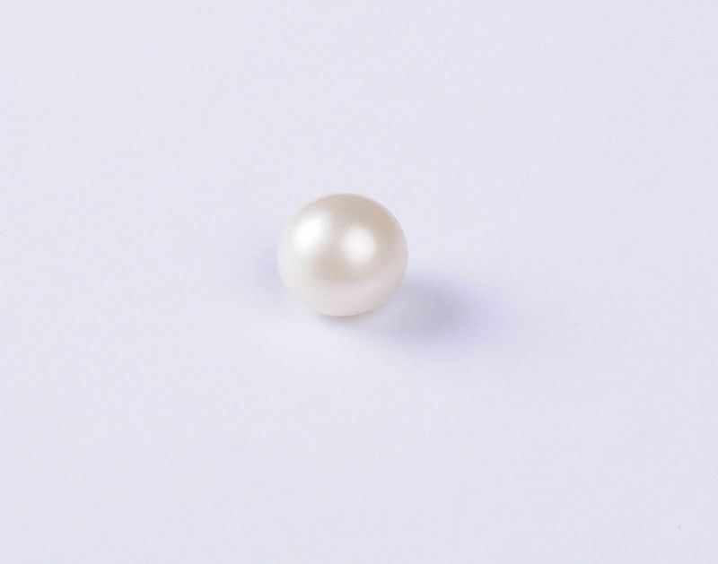 7.70 Ratti Fresh Water Certified Pearl/ Moti Stone Pearl Ring