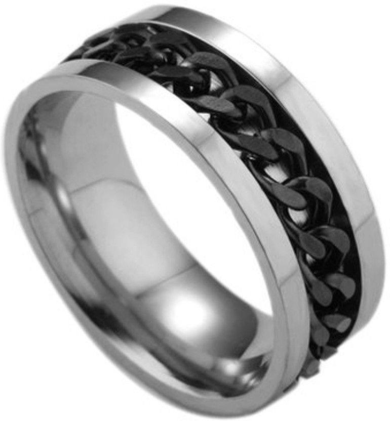Appealing Alloy Rhodium Plated Ring