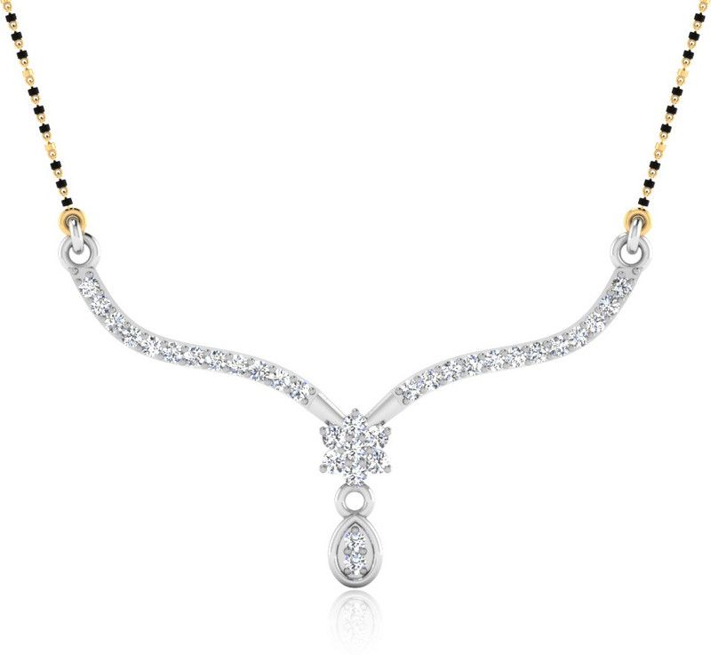 Nirjana Silver Mangalsutra Sterling Silver Mangalsutra