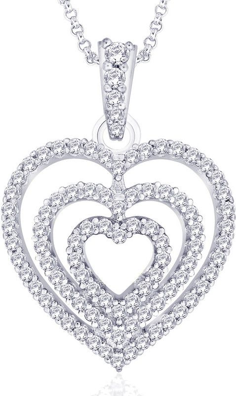 Rhodium Alloy Pendant