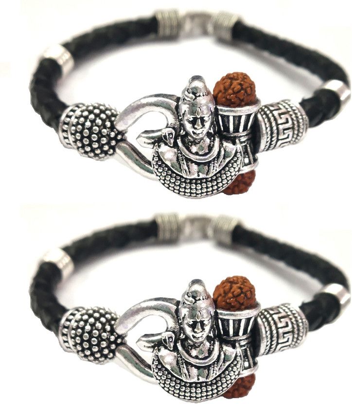 Leather Bracelet  (Pack of 2)
