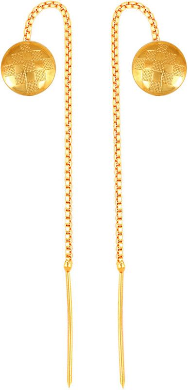 Sizzling star Screw back alloy thred ( Suidhaga ) Earring for Women and Girls Alloy Ear Thread