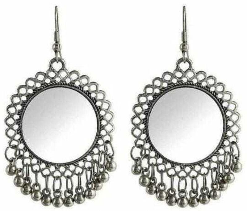 Fashion Trendy Silver Plated Earrings Party Bridal Office Daily Use for Women Alloy Jhumki Earring