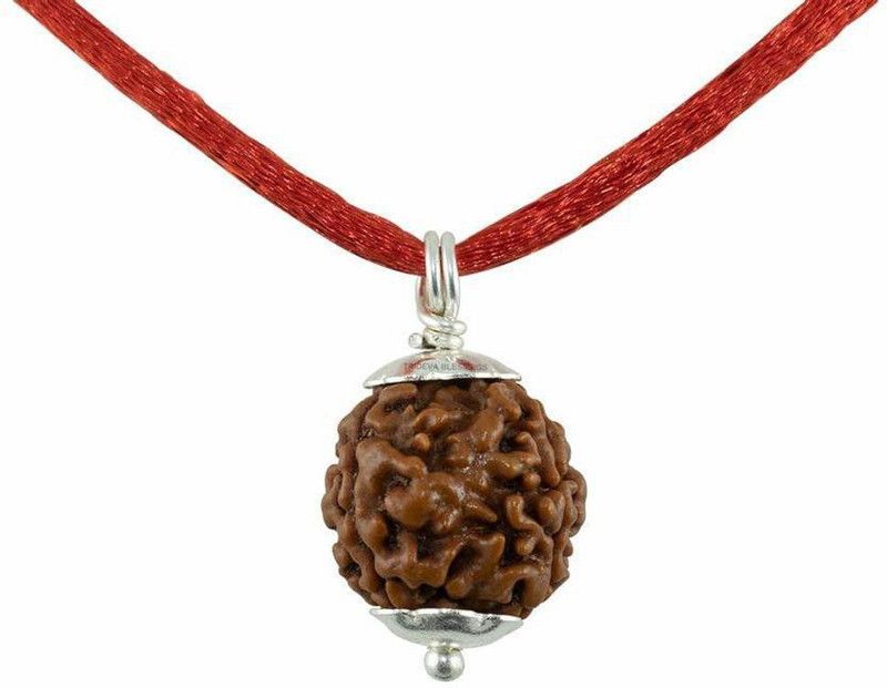 A&S Ventures 3 Mukhi Rudraksha Pendant/Three Face Rudraksha Pendant Wood Pendant