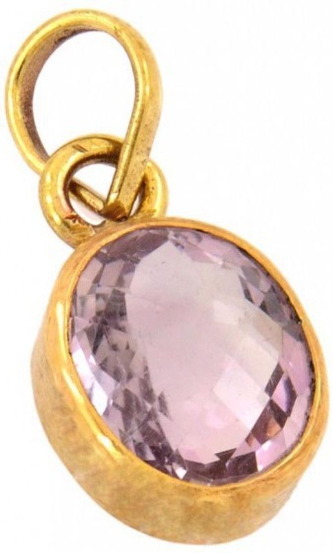 5.25 Ratii Copper Amethyst Stone Pendant