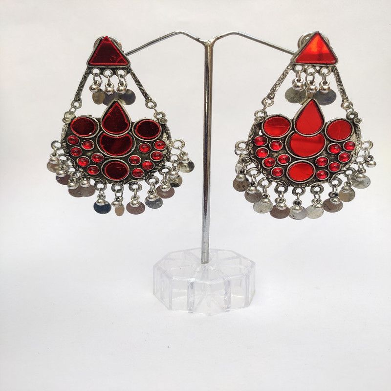 Beautiful Silver Jhumki Earring