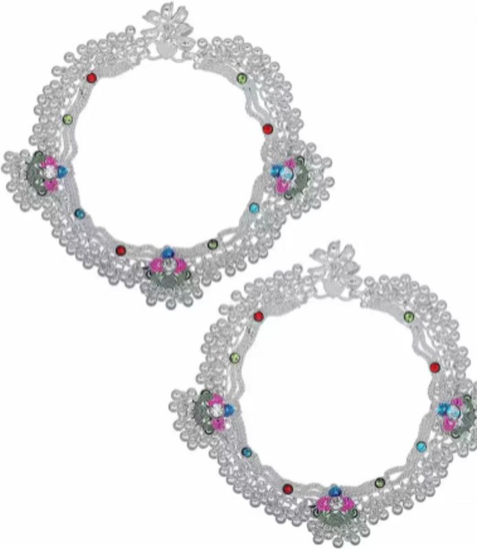 ABHRIK IMITATION Copper Anklet  (Pack of 2)