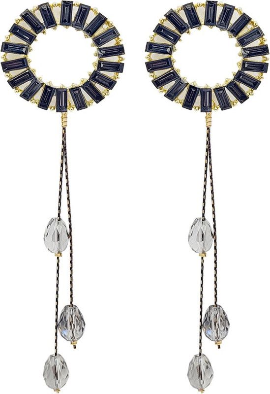 AD Studded & Crystal Shine Earing for Women & GirlsDrops & Danglers Crystal Alloy Drops & Danglers