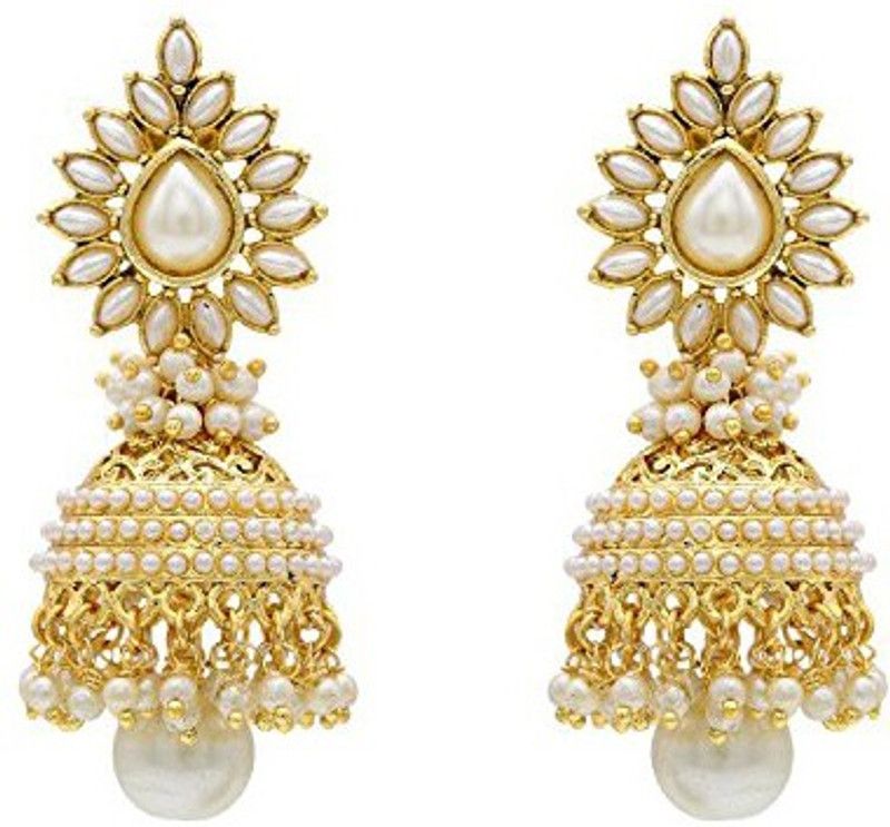 Stylish Fancy Party wear Jewellery earings Alloy Jhumki Earring