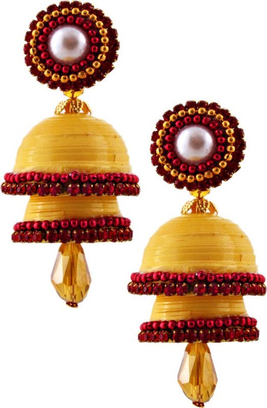 EAR161 Paper Jhumki Earring
