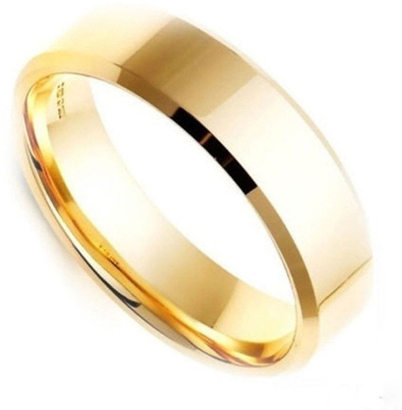 Gold Band Matty Stainless Steel Ring for Men/Women/Boy/Girl Stainless Steel Ring