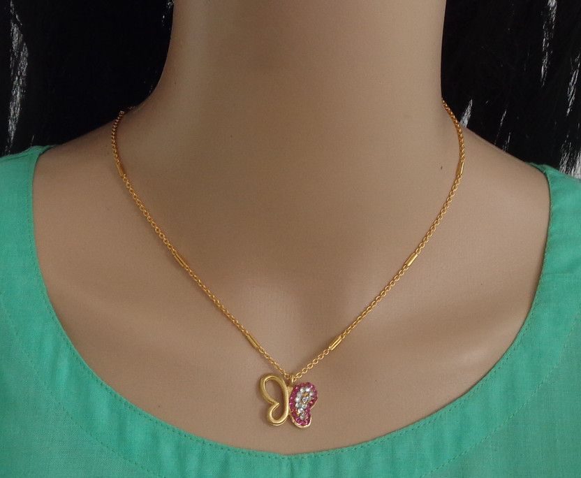 Stylish chain For women Gold-plated Plated Copper Necklace