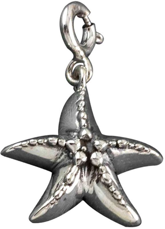 Fourseven Jewellery 925 Sterling Silver Wonder of the Sea Starfish Charm Sterling Silver Link Charm