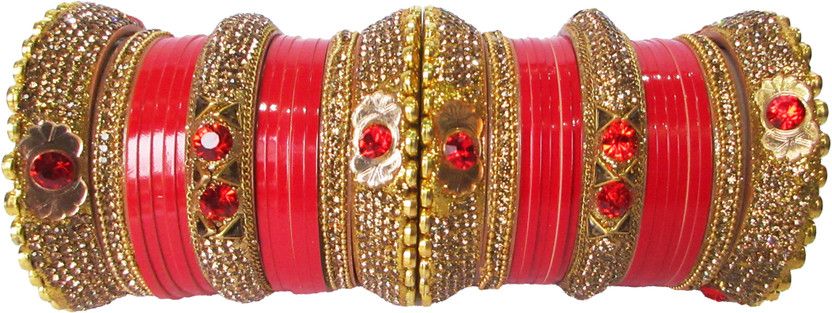 Plastic Ruby Chudas  (Pack of 2)
