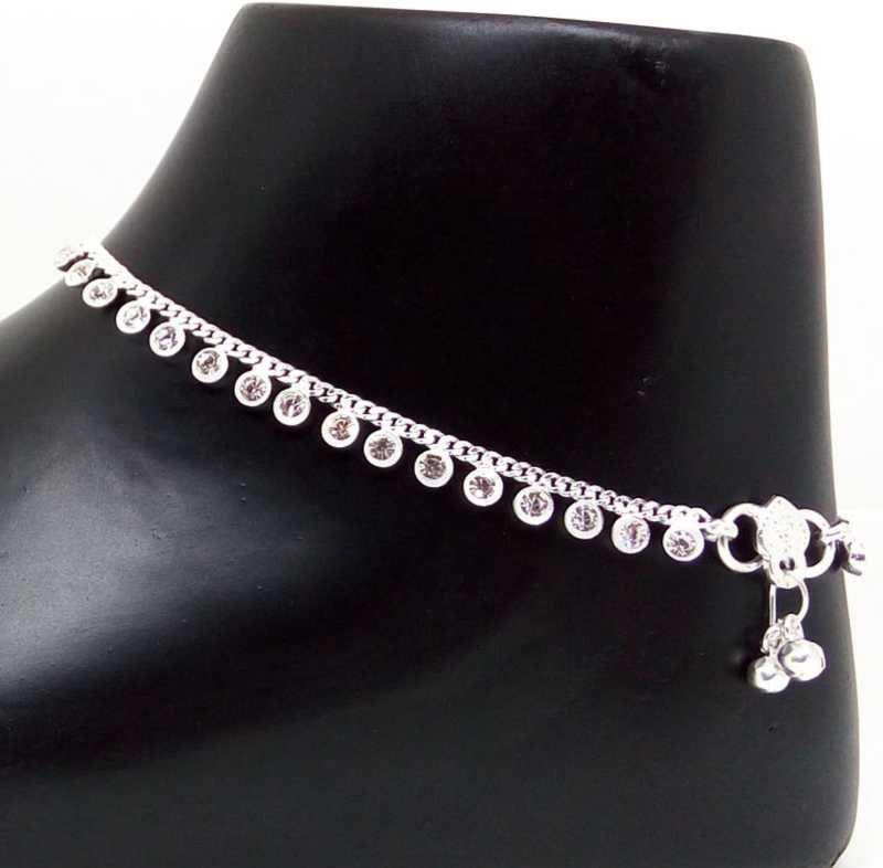 Jewar Mandi Metal Anklet