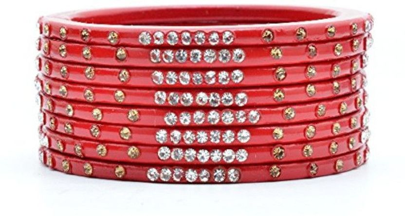 Metal Bangle Set  (Pack of 8)