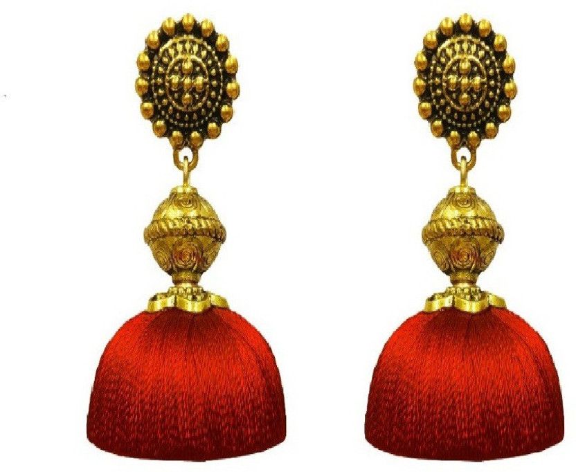 Designer Paper Jhumki Earring