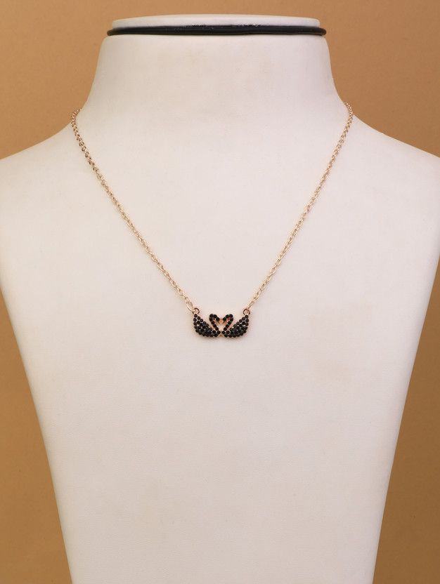 Swarovski Crystal Gold-plated Plated Alloy Necklace