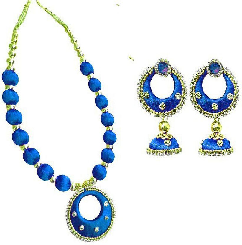 Dori Turquoise Jewel Set  (Pack of 1)