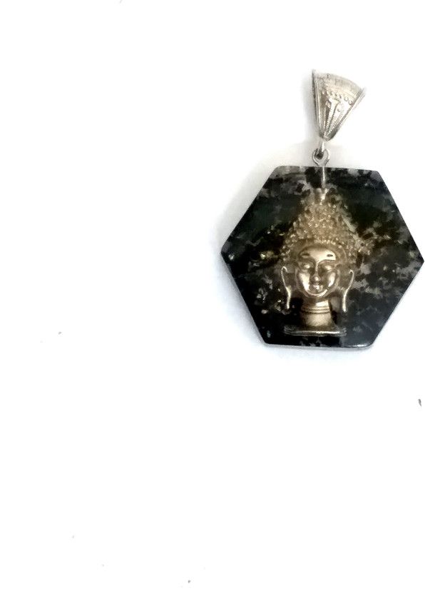 BLACK TOURMALINE BUDDHA HEALING ORGANITE PENDANT Crystal Crystal Pendant