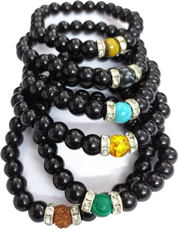 Stone Bracelet Set  (Pack of 7)