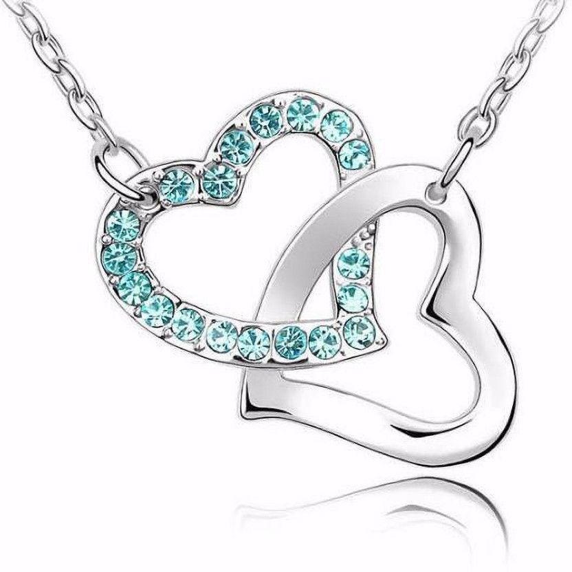 Love Heart Pendants For Girls and Women Alloy
