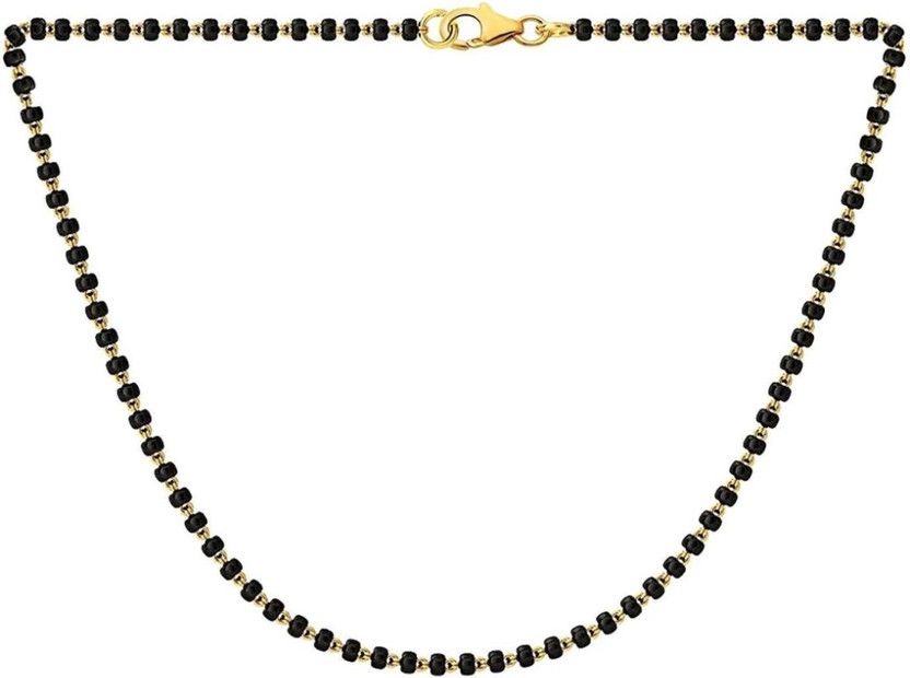 H letter and gold plated mangalsutra for women and girl peck of 1 Alloy Mangalsutra