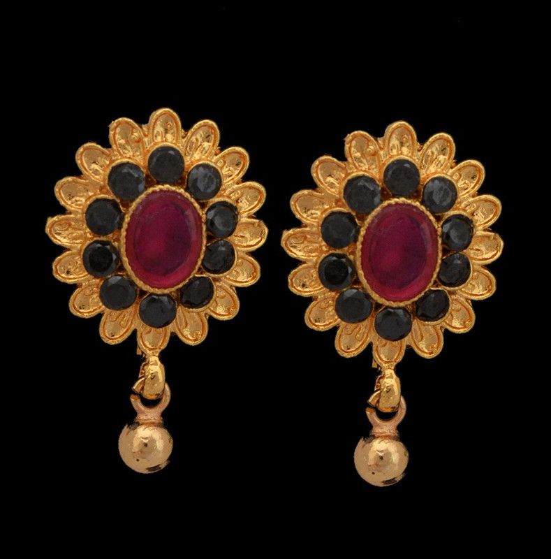 Earrings - one pair. Copper Stud Earring