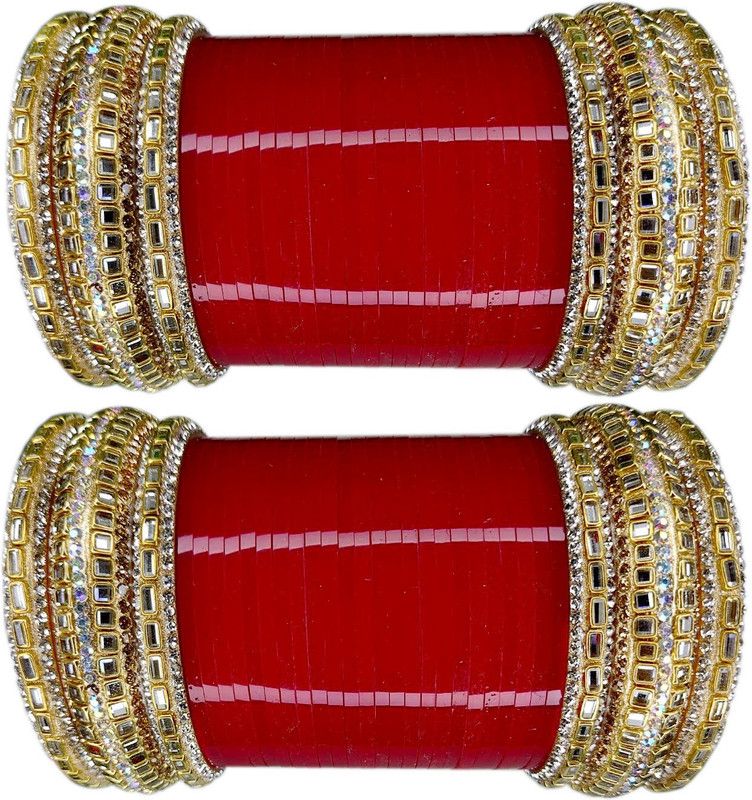 Plastic Zircon Chudas  (Pack of 60)