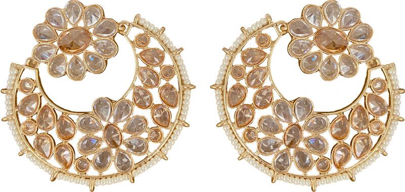 Fashionable Chandbali Earring Alloy Chandbali Earring