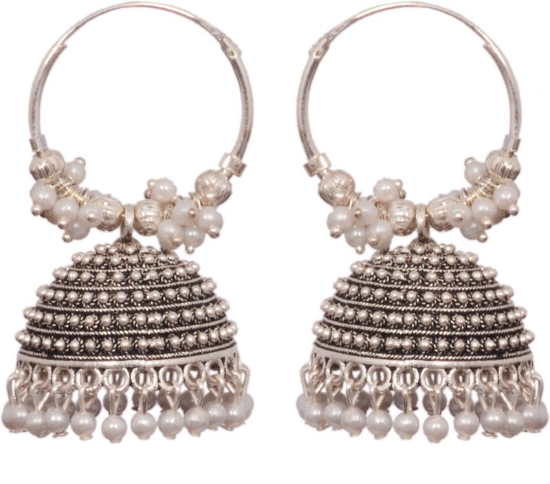 Latest Design Earrings Jhumka Stylish Fancy Party Wear Daily Use for Women Girls Pearl Alloy Drops & Danglers