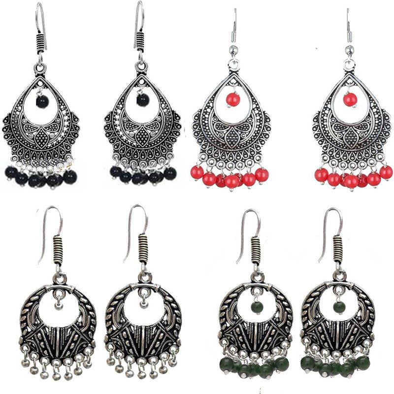 Pearl Jhumki Pearl German Silver Jhumki Earring