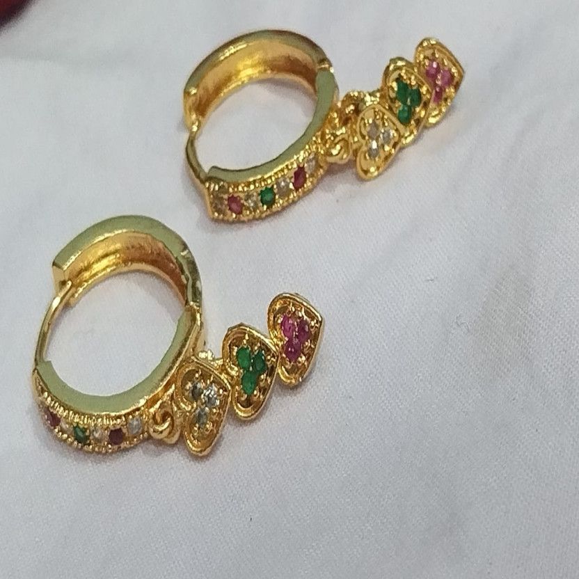 78265 Alexandrite Alloy Jhumki Earring