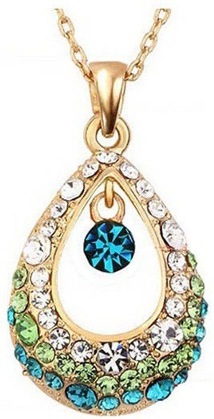 Amazing Crystal Alloy Pendant