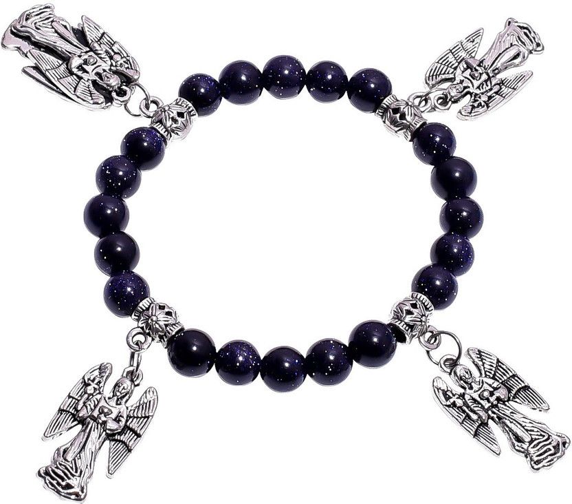 Sterling Silver Agate Sterling Silver Charm Bracelet