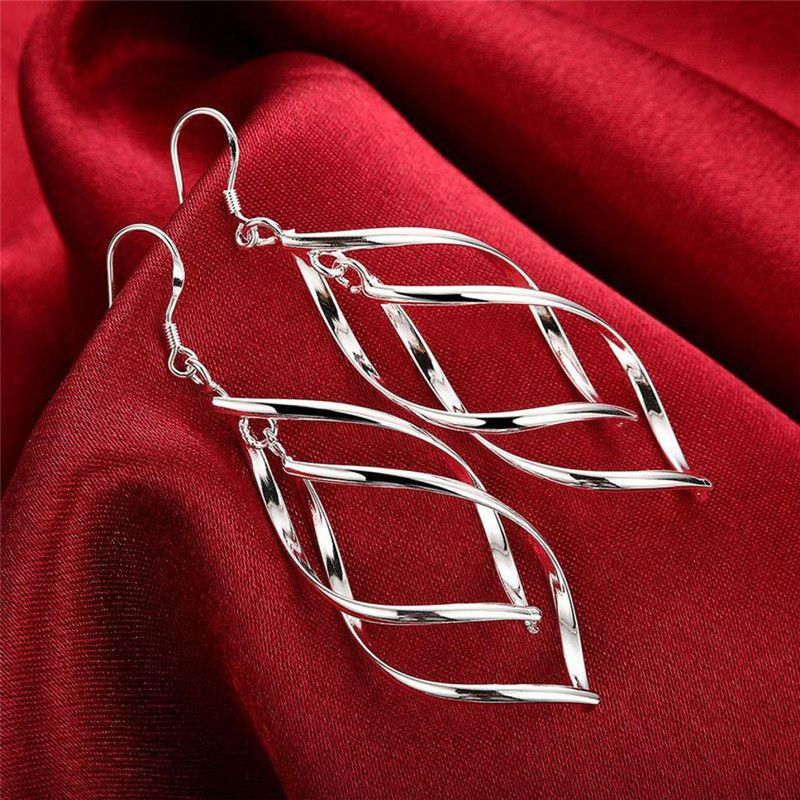 'Made For Each Other' Silver Plated Earrings for Girls and Women Metal Drops & Danglers