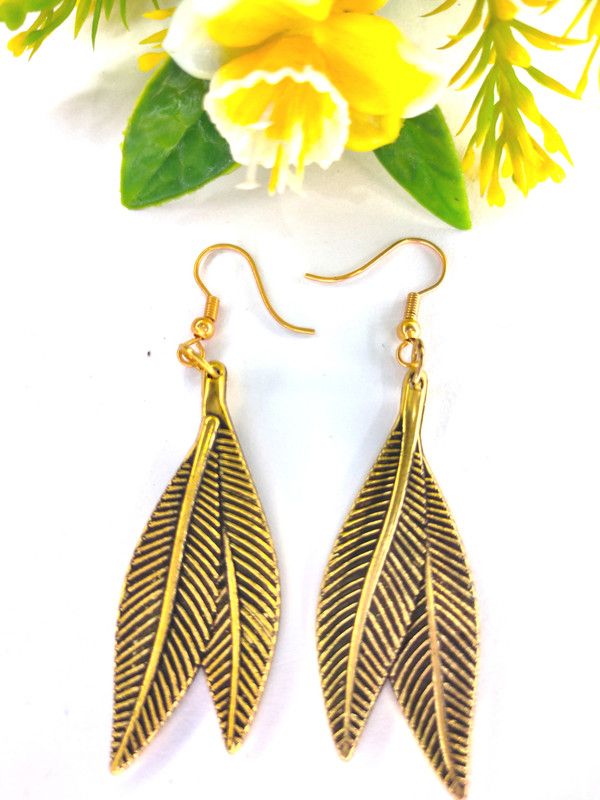 golden earrings Paper Huggie Earring
