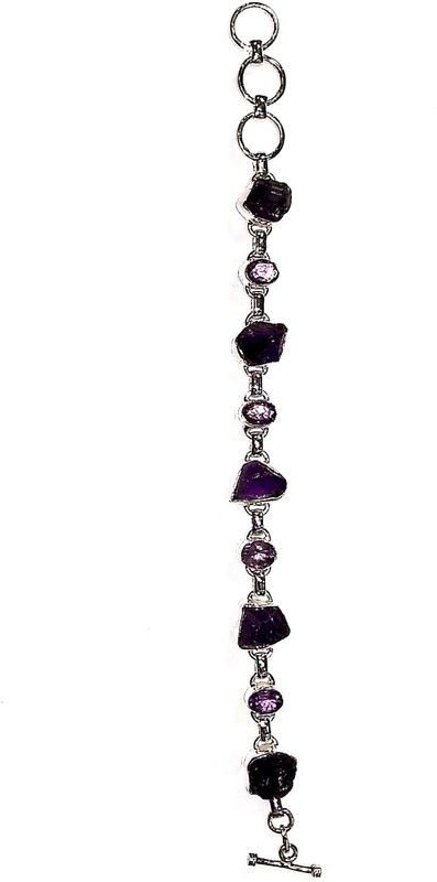 Silver Quartz Silver Bracelet