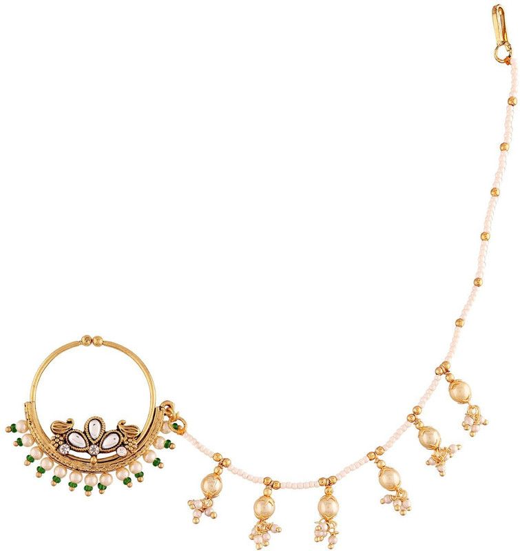 I Jewels Gold-plated Plated Alloy Nathiya