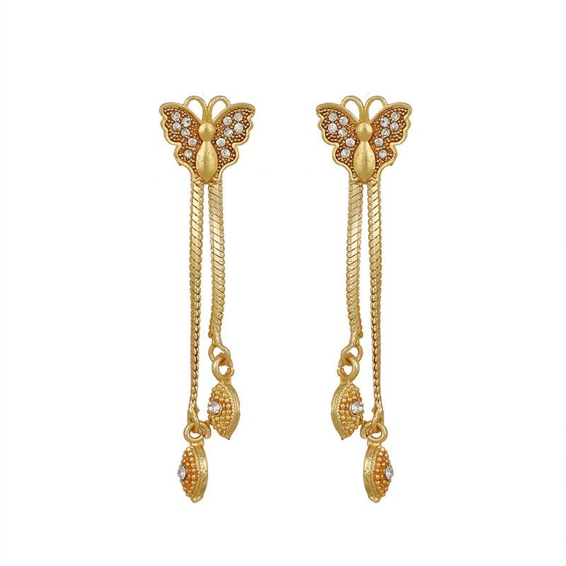 9081s Pearl Brass Drops & Danglers