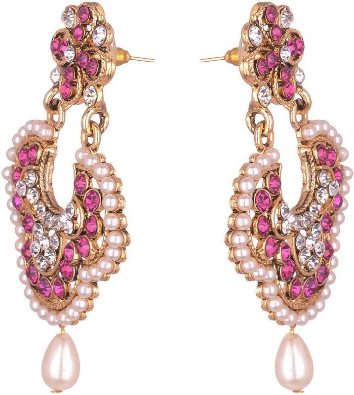 Antique Pearl Alloy Drops & Danglers