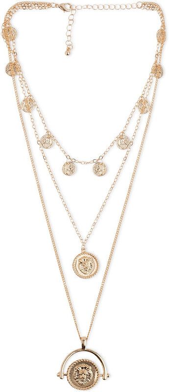 I Am Yours Layered Necklace Metal Layered
