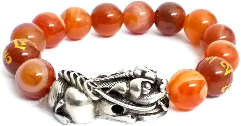 Metal, Crystal Beads Bracelet
