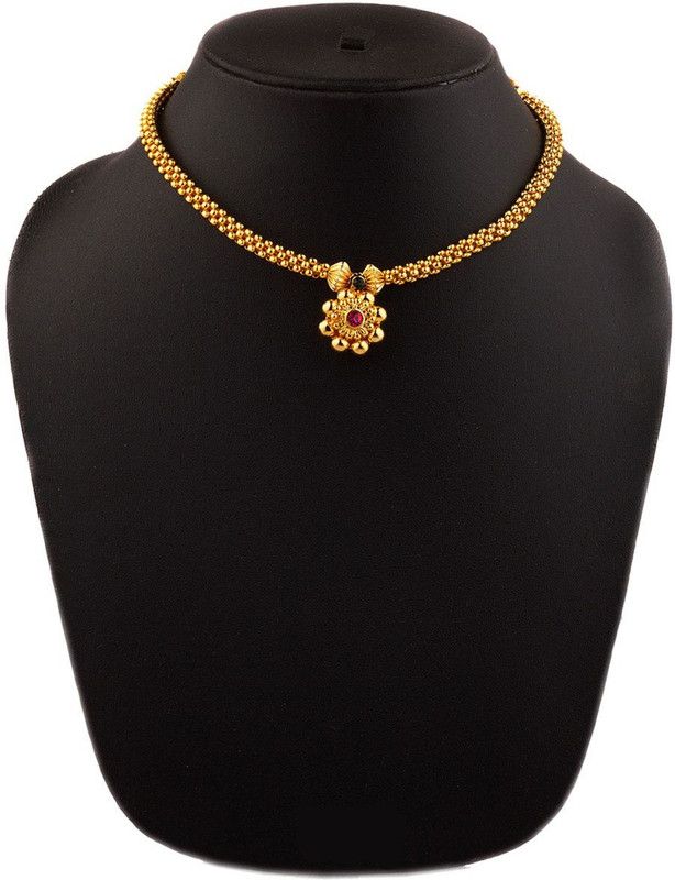 Special Saj Thushi Crystal Gold-plated Plated Alloy Necklace